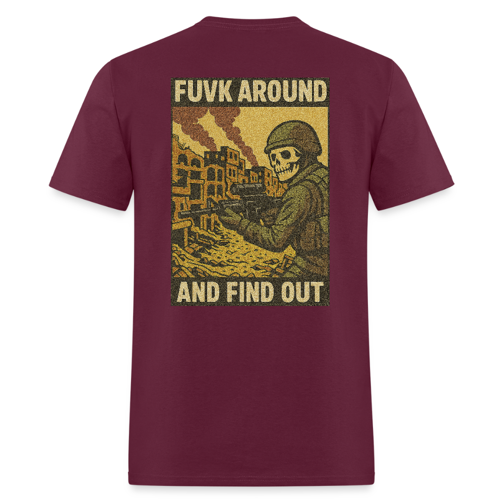 FAFO - burgundy