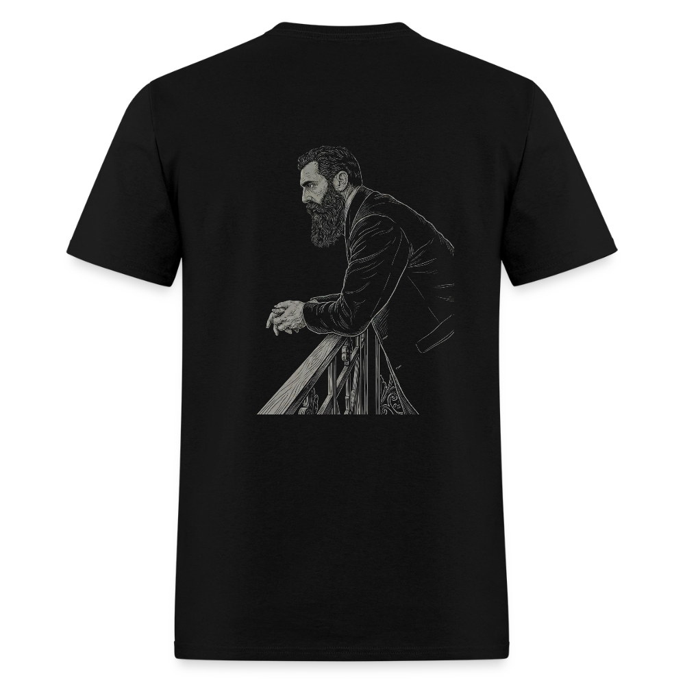 HERZL, STEEL BLACK - black