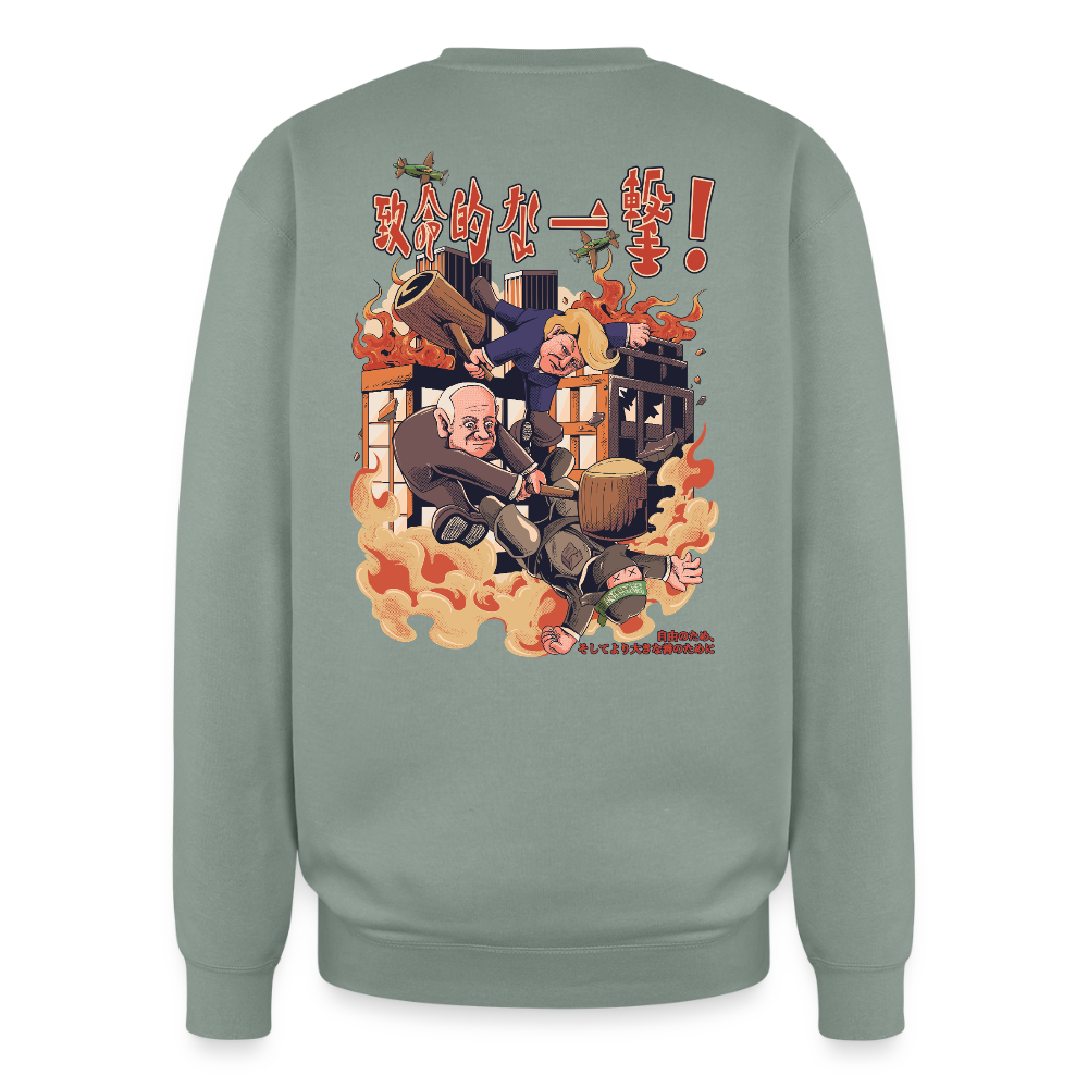 The Final Blow (Crewneck) - sage